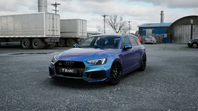 Audi Wrap 3D render - Bakker Customs