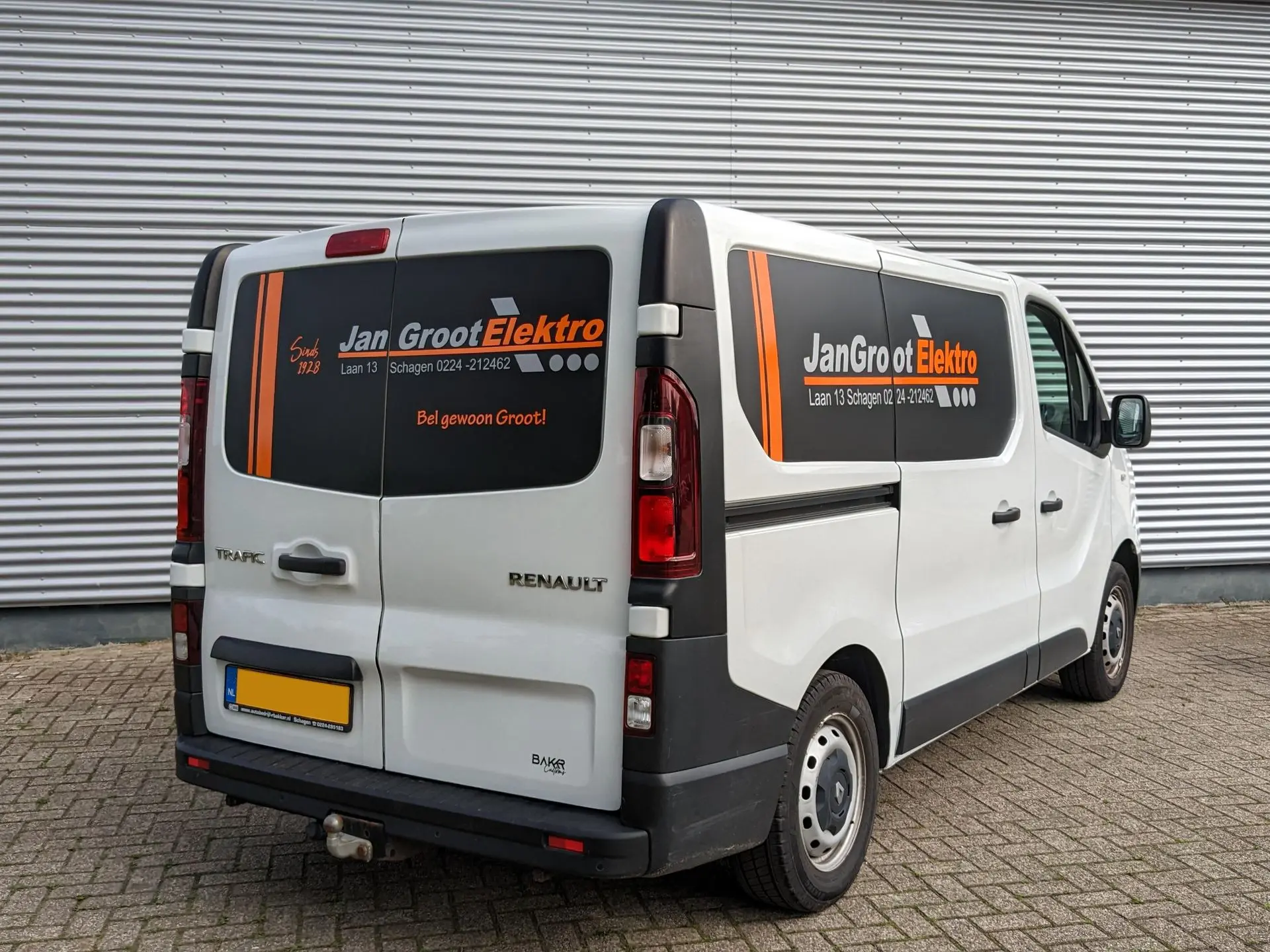 Belettering Renault Trafic